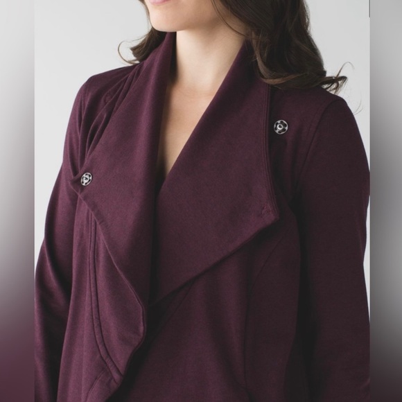 Lululemon That's A Wrap Stretch Jacket Cardigan Size 4 - Picture 2 of 10